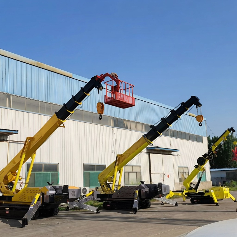 Compact Crawler Boom Lift - رافعة زاحفة على شكل عنكبوت ذات