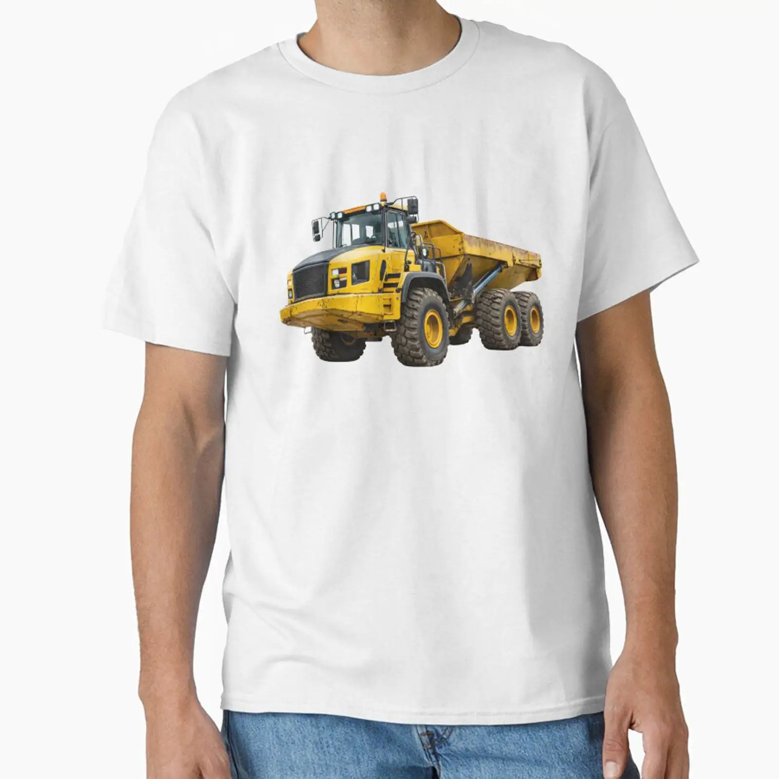 Dump Truck Heavy Equipment - تصميم توضيحي لشاحنة قلابة مفصلية للمعدات