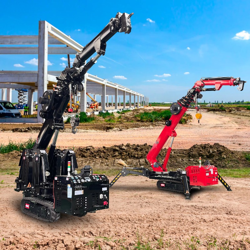 Heavy Equipment Electrical - رافعة عنكبوتية صغيرة مدمجة تعمل بالتحكم