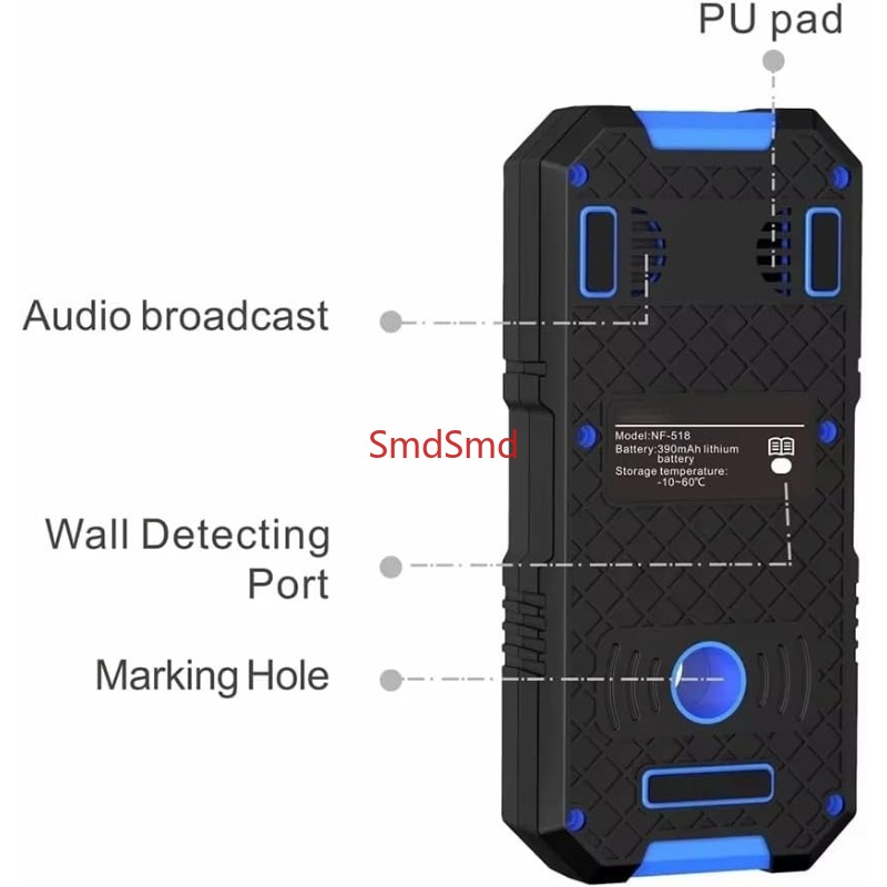 جهاز كشف المعادن الاحترافي NF- - مراجعة Underground Cable Detector وسعره