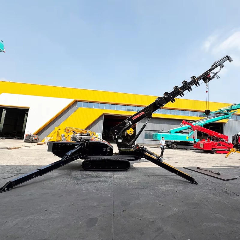 رافعة مخصصة بقدرة 10، 12، 14،  - مراجعة Compact Crawler Boom Lift وسعره