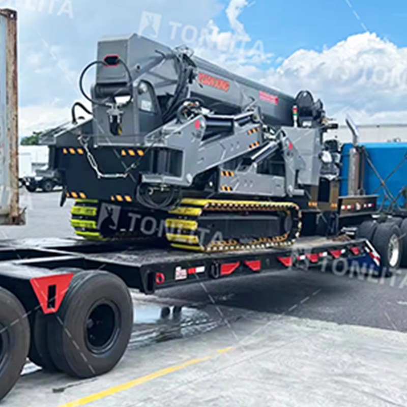 رافعة مخصصة بقدرة 10، 12، 14،  - مراجعة Compact Crawler Boom Lift وسعره