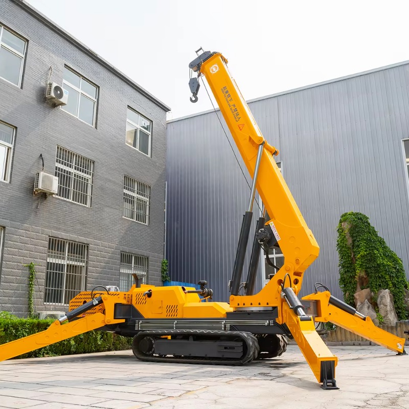 رافعة عنكبوتية صغيرة كهربائية  - مراجعة Heavy Equipment Electrical وسعره