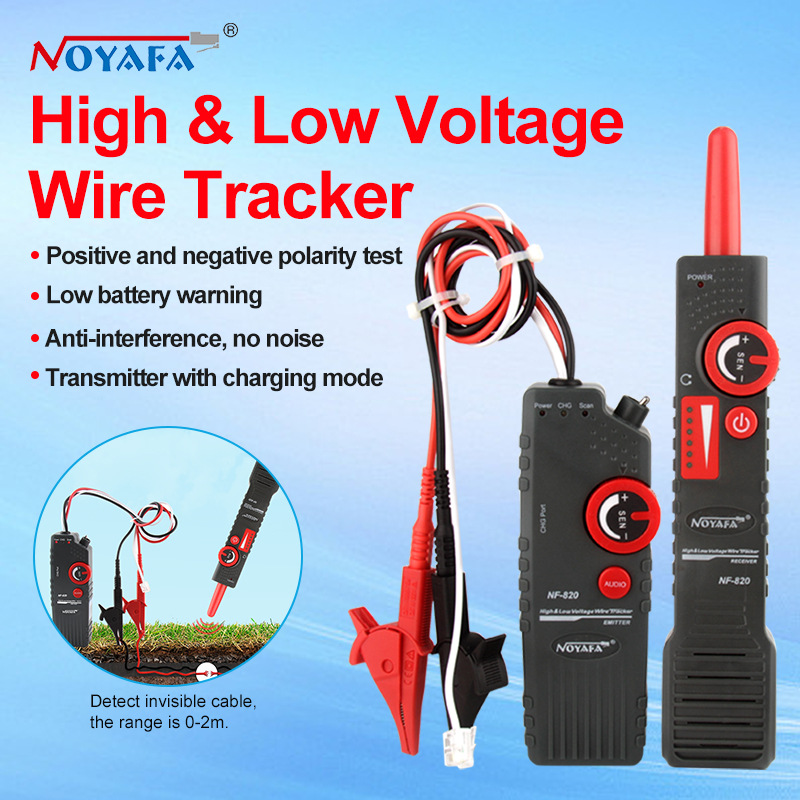 NF-820 كاشف الكابلات تحت الأرض - مراجعة Underground Cable Detector وسعره