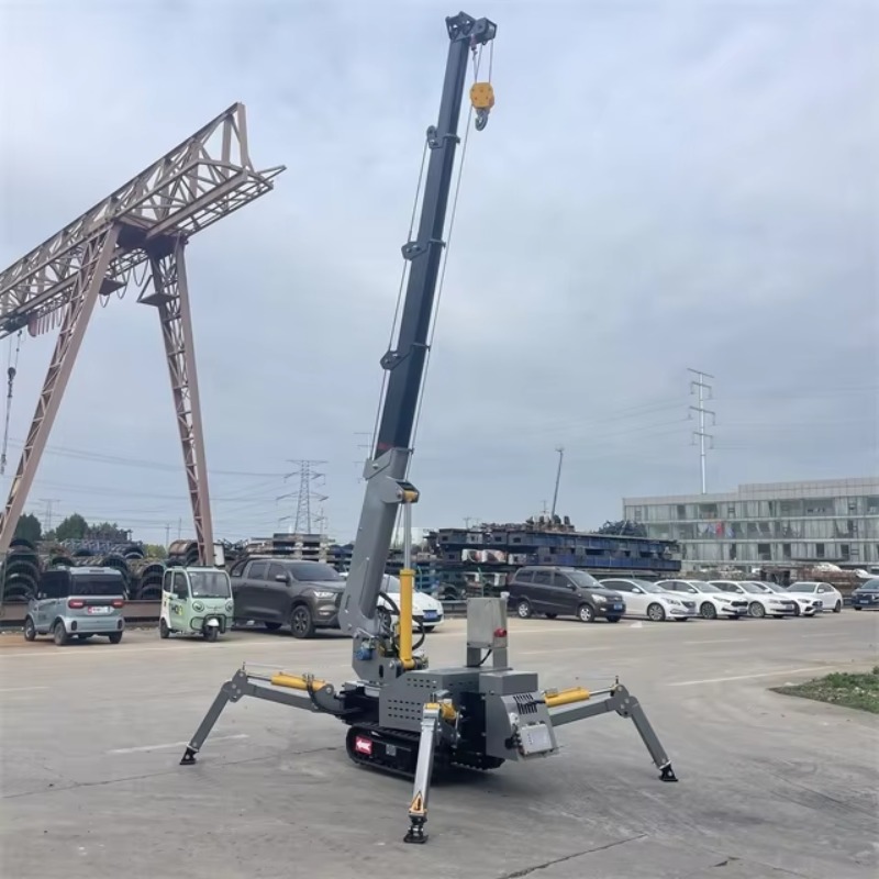 رافعة عنكبوتية صغيرة مدمجة تعم - مراجعة Heavy Equipment Electrical وسعره