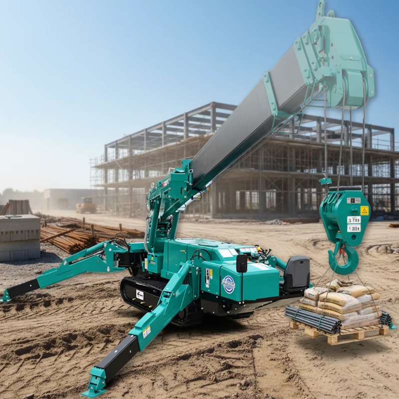 رافعات عنكبوتية، رافعة زاحفة ص - مراجعة Compact Crawler Boom Lift وسعره