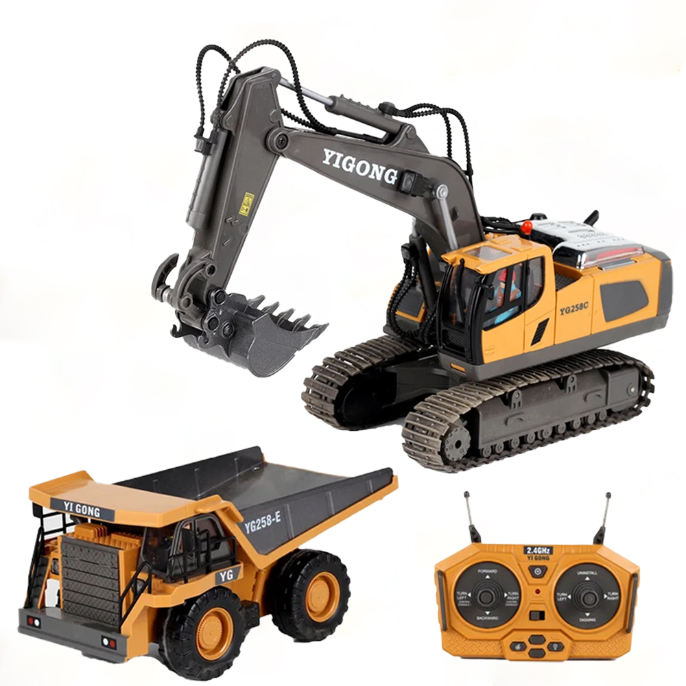 شاحنة حفارة وجرافة وقلاب كهربا - مراجعة Heavy Equipment Games وسعره