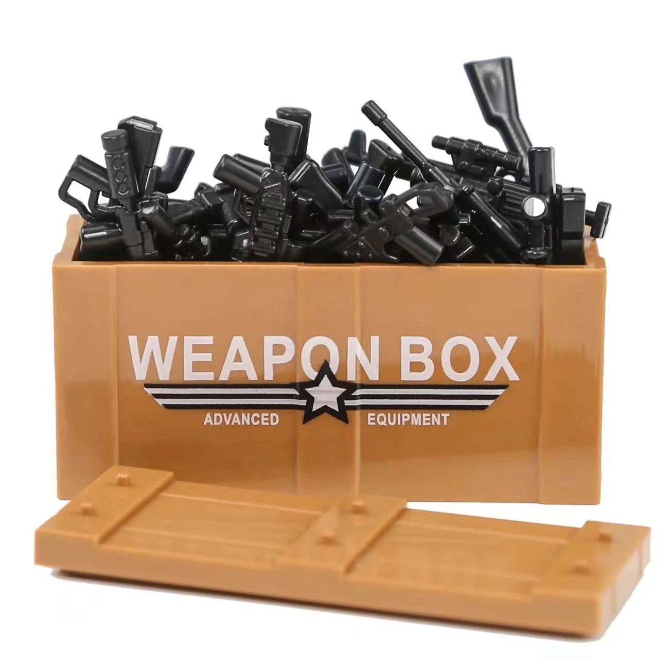 نموذج مكعبات بناء للأسلحة الثق - مراجعة Heavy Equipment Games وسعره